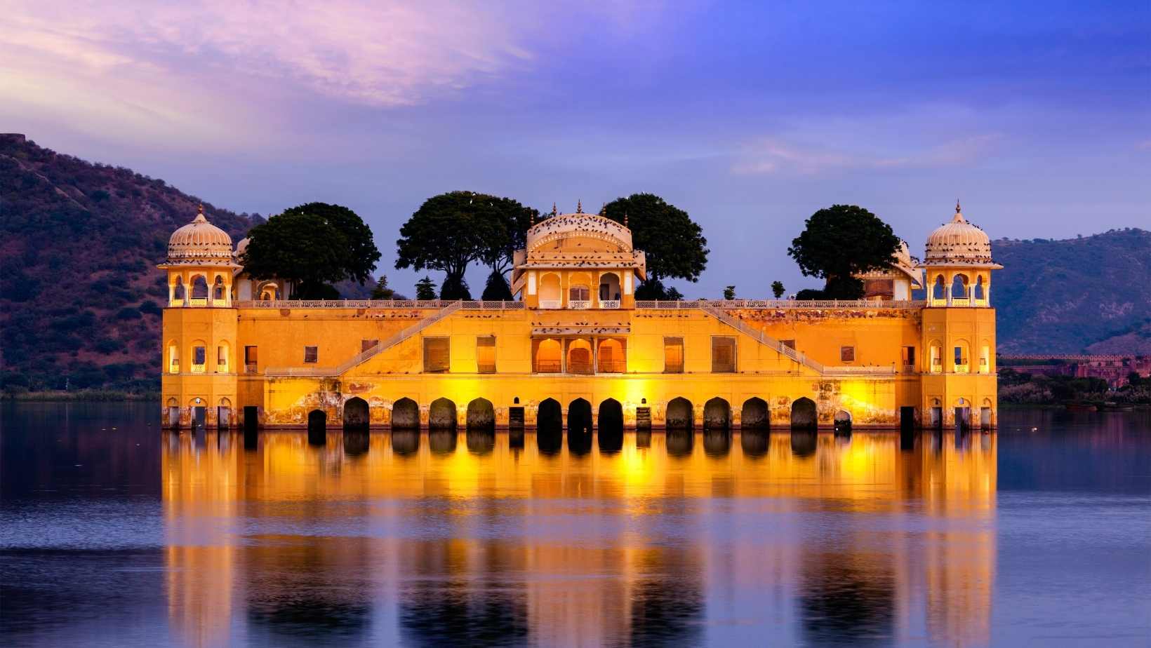 Jaipur (India), Rajasthan: città pietra rosa medievale cinta da mura