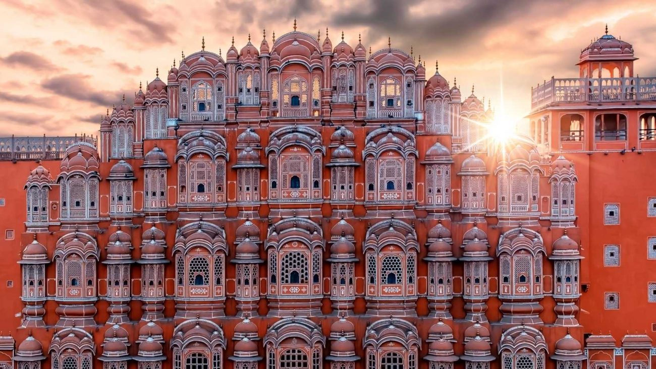 Hawa Mahal (India), Jaipur, Rajasthan: palazzo reale dei Maharaja